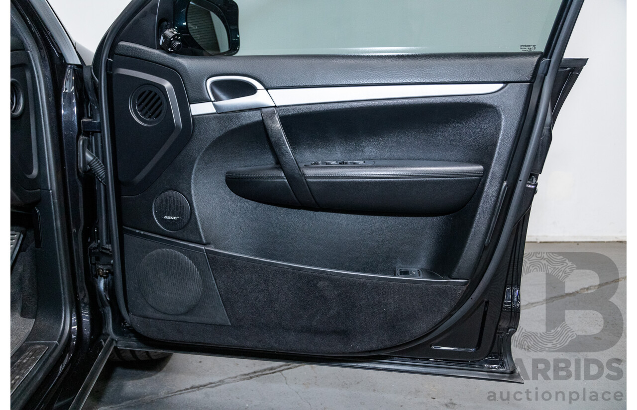 9/2007 Porsche Cayenne S (AWD) MY07 4d Wagon Basalt Black Metallic V8 4.8L