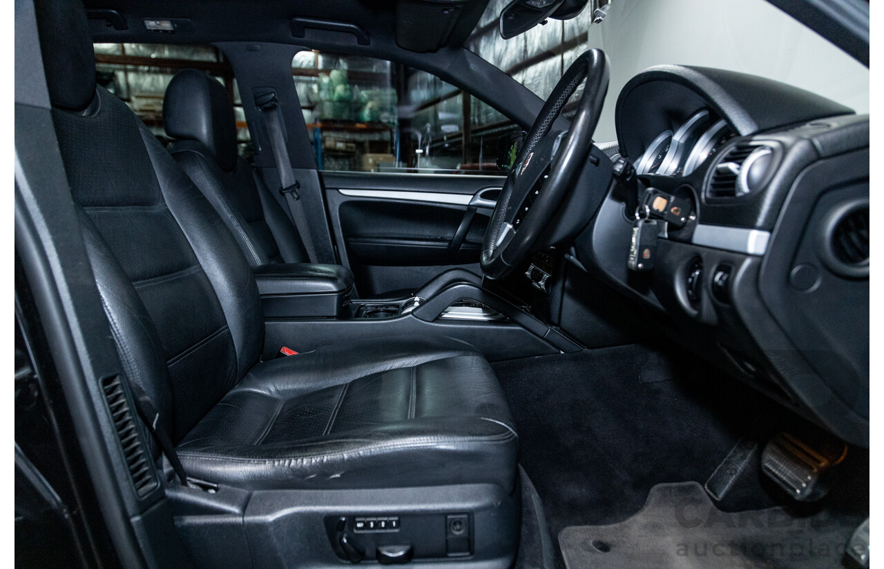 9/2007 Porsche Cayenne S (AWD) MY07 4d Wagon Basalt Black Metallic V8 4.8L