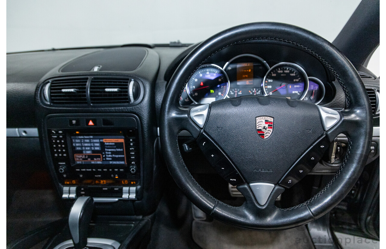 9/2007 Porsche Cayenne S (AWD) MY07 4d Wagon Basalt Black Metallic V8 4.8L
