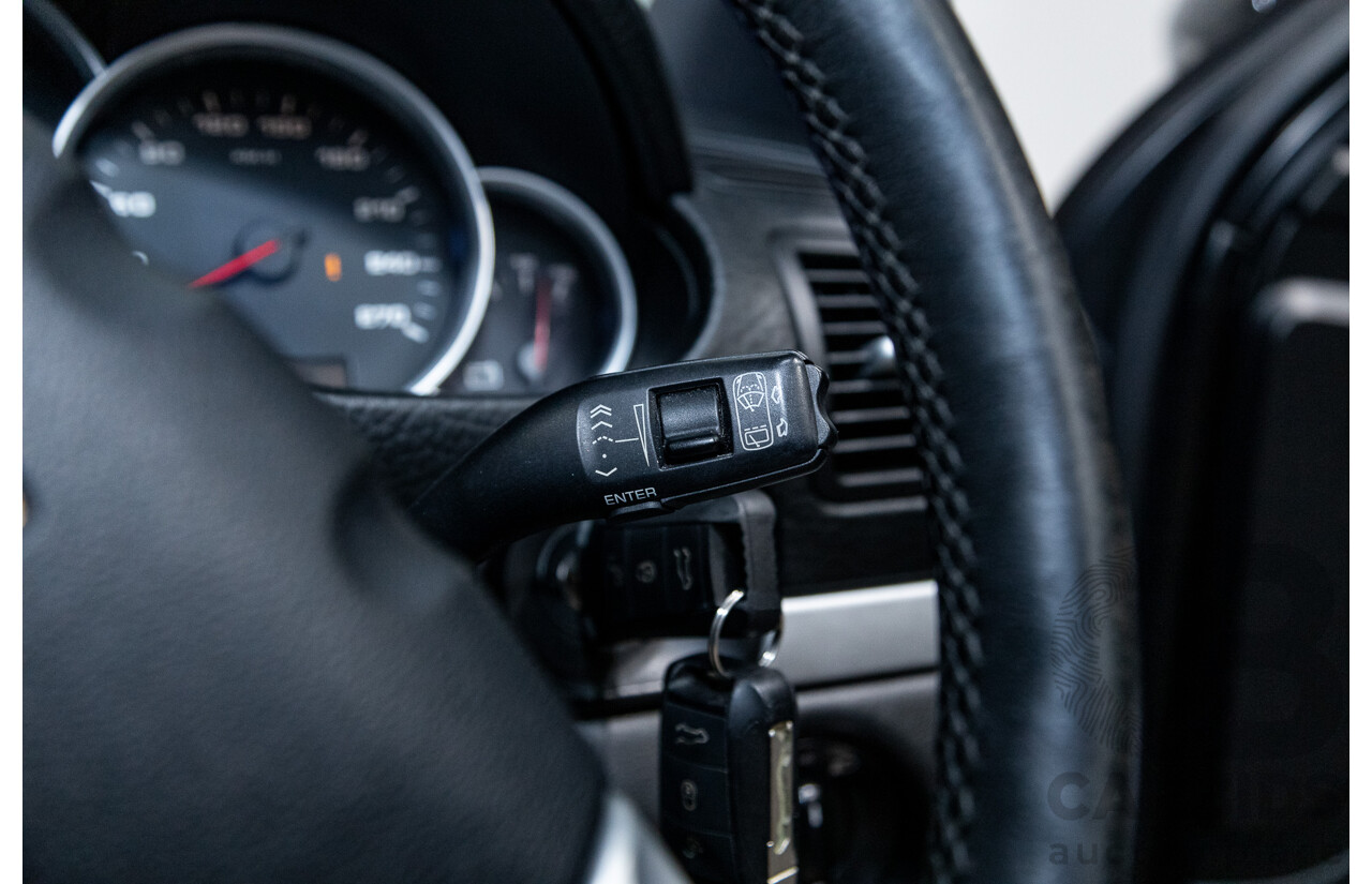 9/2007 Porsche Cayenne S (AWD) MY07 4d Wagon Basalt Black Metallic V8 4.8L