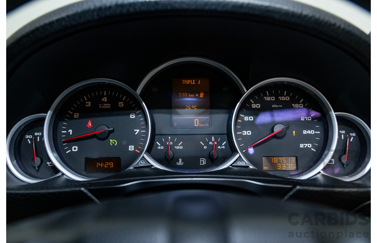 9/2007 Porsche Cayenne S (AWD) MY07 4d Wagon Basalt Black Metallic V8 4.8L