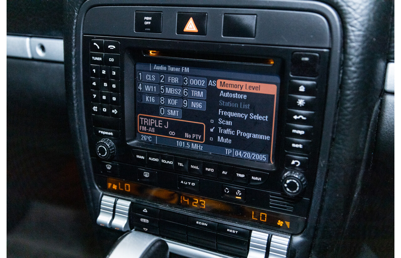 9/2007 Porsche Cayenne S (AWD) MY07 4d Wagon Basalt Black Metallic V8 4.8L