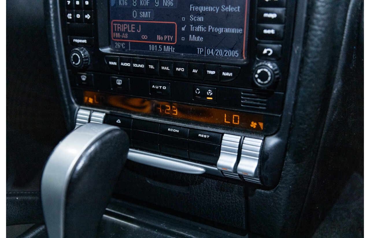 9/2007 Porsche Cayenne S (AWD) MY07 4d Wagon Basalt Black Metallic V8 4.8L