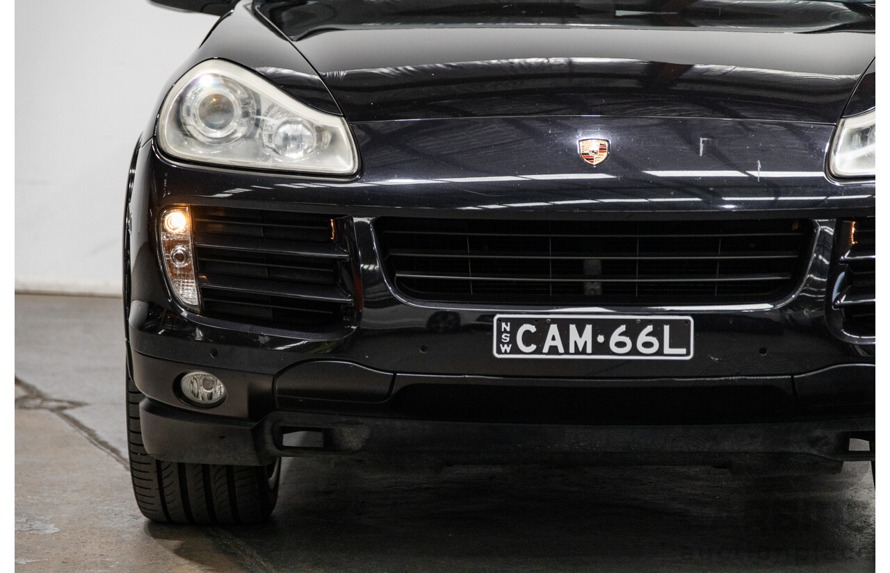 9/2007 Porsche Cayenne S (AWD) MY07 4d Wagon Basalt Black Metallic V8 4.8L