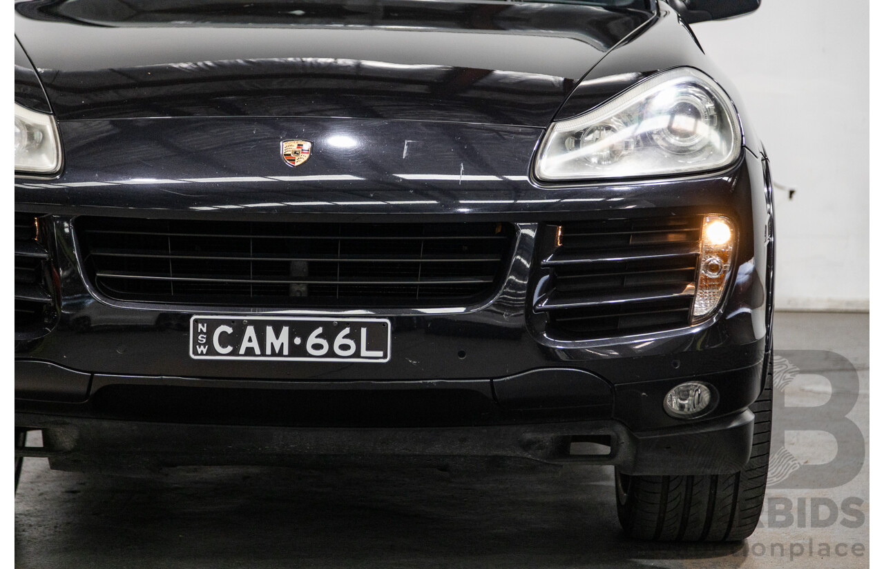 9/2007 Porsche Cayenne S (AWD) MY07 4d Wagon Basalt Black Metallic V8 4.8L