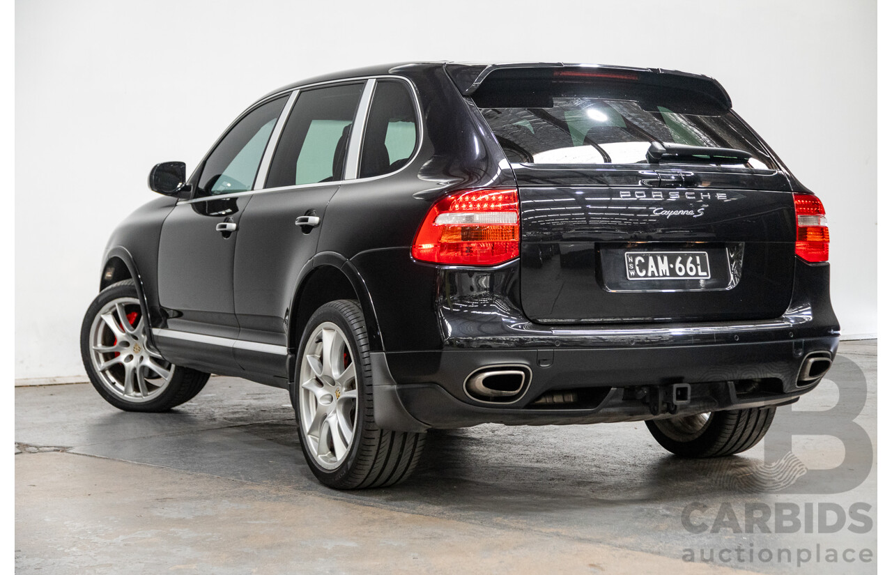 9/2007 Porsche Cayenne S (AWD) MY07 4d Wagon Basalt Black Metallic V8 4.8L