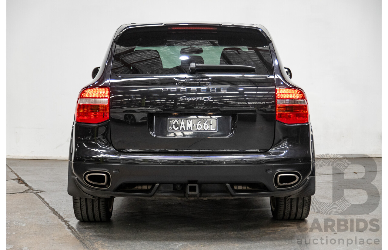 9/2007 Porsche Cayenne S (AWD) MY07 4d Wagon Basalt Black Metallic V8 4.8L