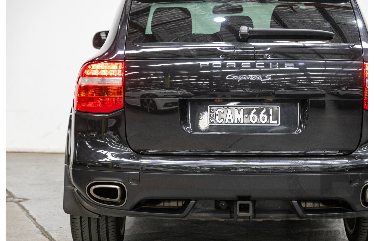 9/2007 Porsche Cayenne S (AWD) MY07 4d Wagon Basalt Black Metallic V8 4.8L