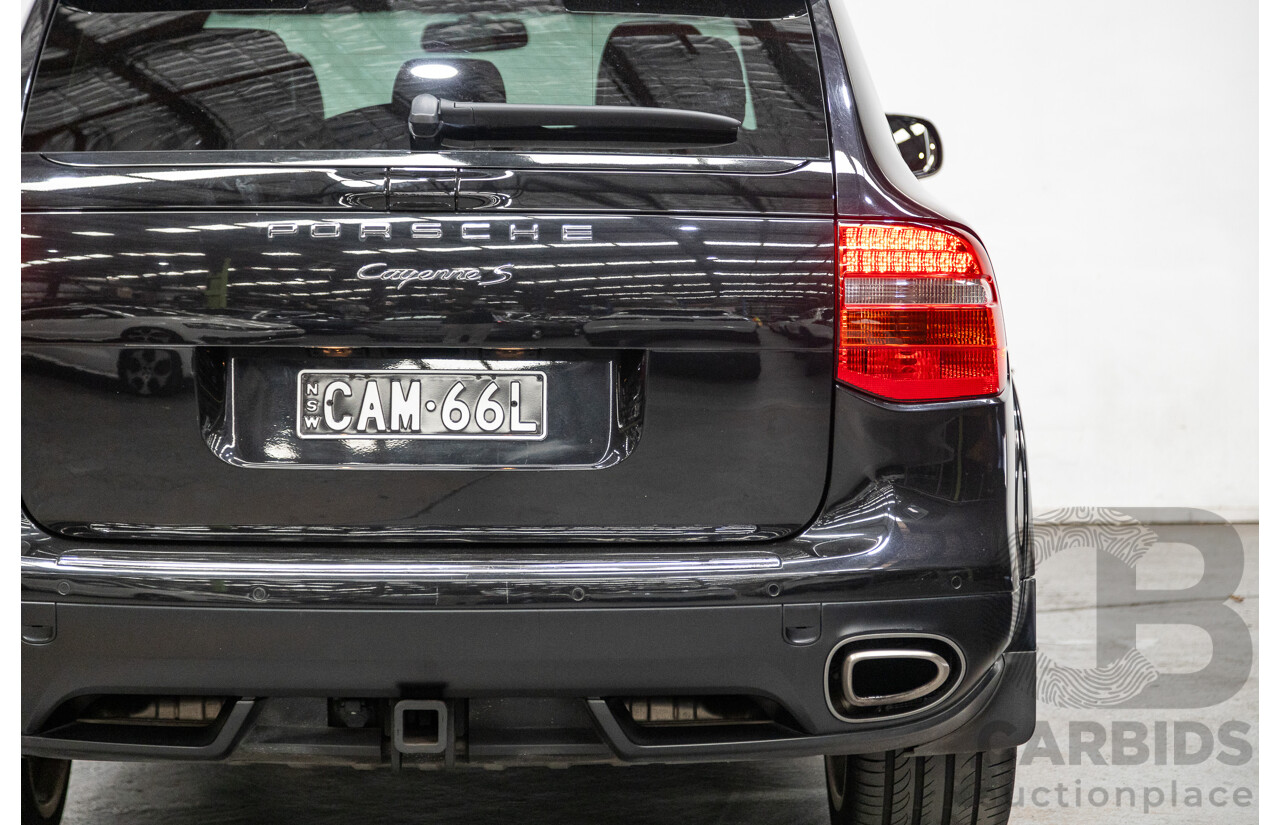 9/2007 Porsche Cayenne S (AWD) MY07 4d Wagon Basalt Black Metallic V8 4.8L