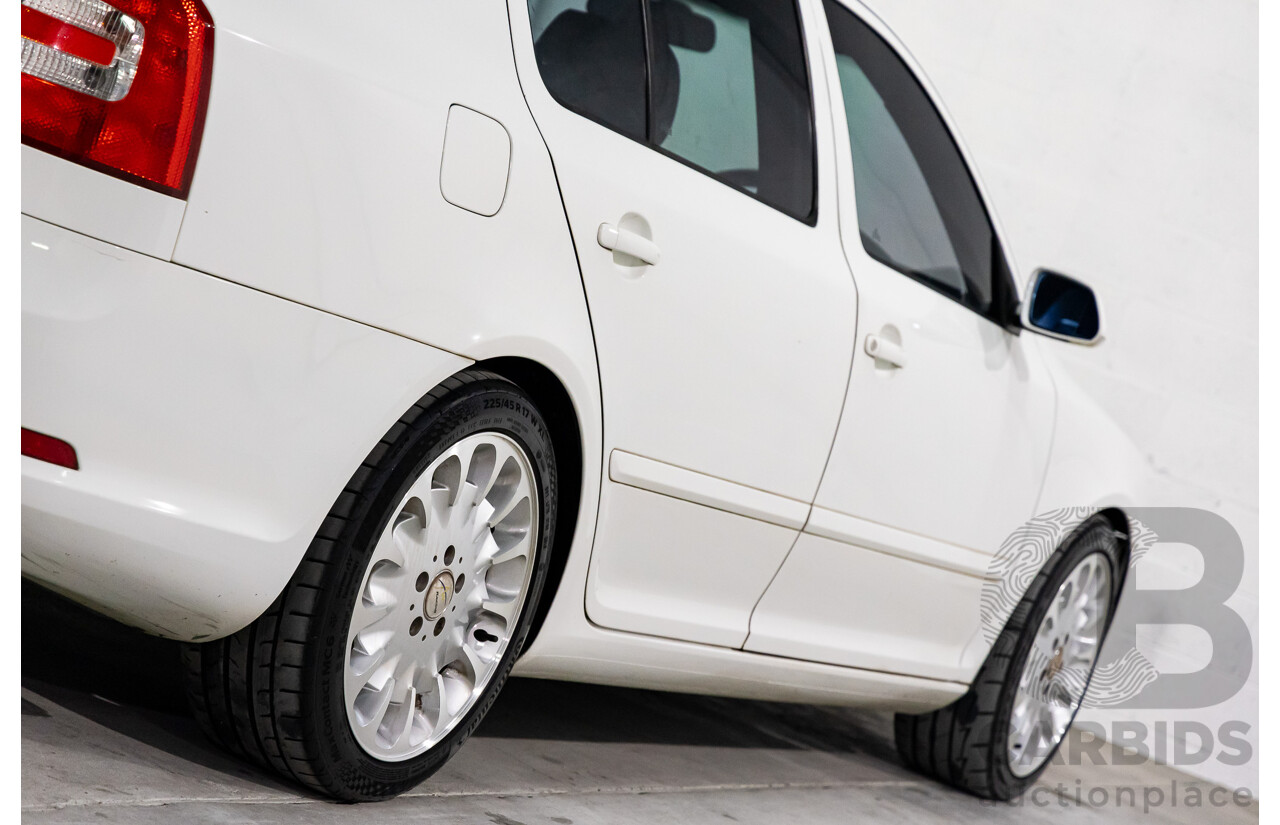5/2008 Skoda Octavia RS 1Z 4d Sedan Candy White Turbo 2.0L
