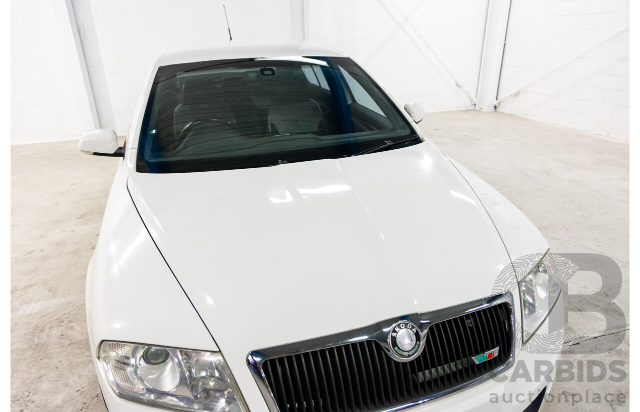 5/2008 Skoda Octavia RS 1Z 4d Sedan Candy White Turbo 2.0L