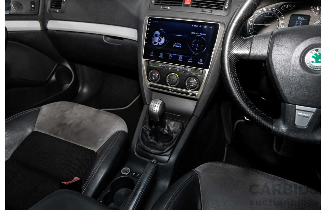 5/2008 Skoda Octavia RS 1Z 4d Sedan Candy White Turbo 2.0L