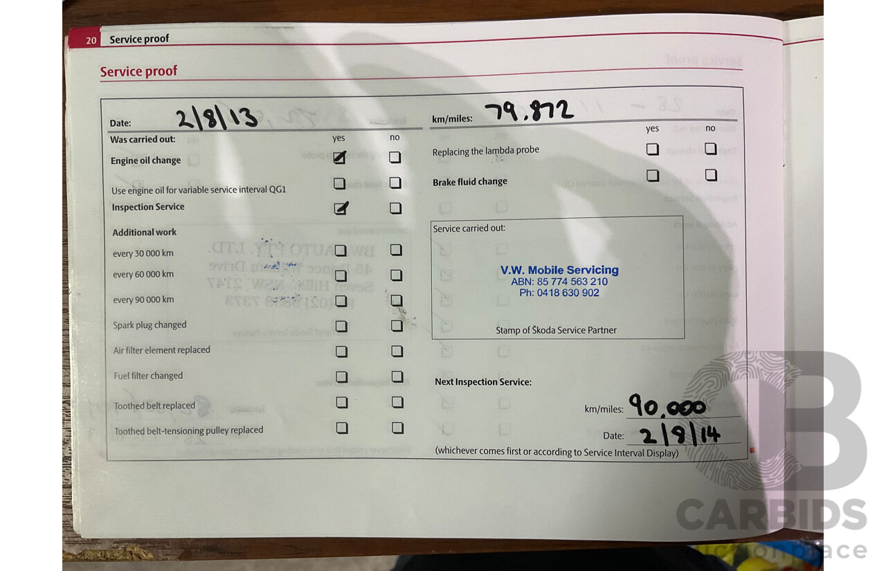 5/2008 Skoda Octavia RS 1Z 4d Sedan Candy White Turbo 2.0L