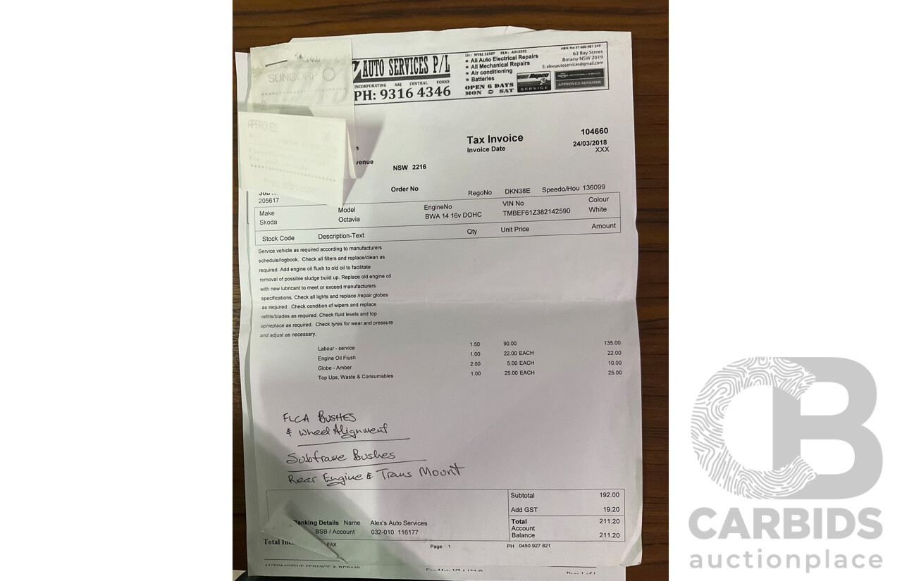 5/2008 Skoda Octavia RS 1Z 4d Sedan Candy White Turbo 2.0L
