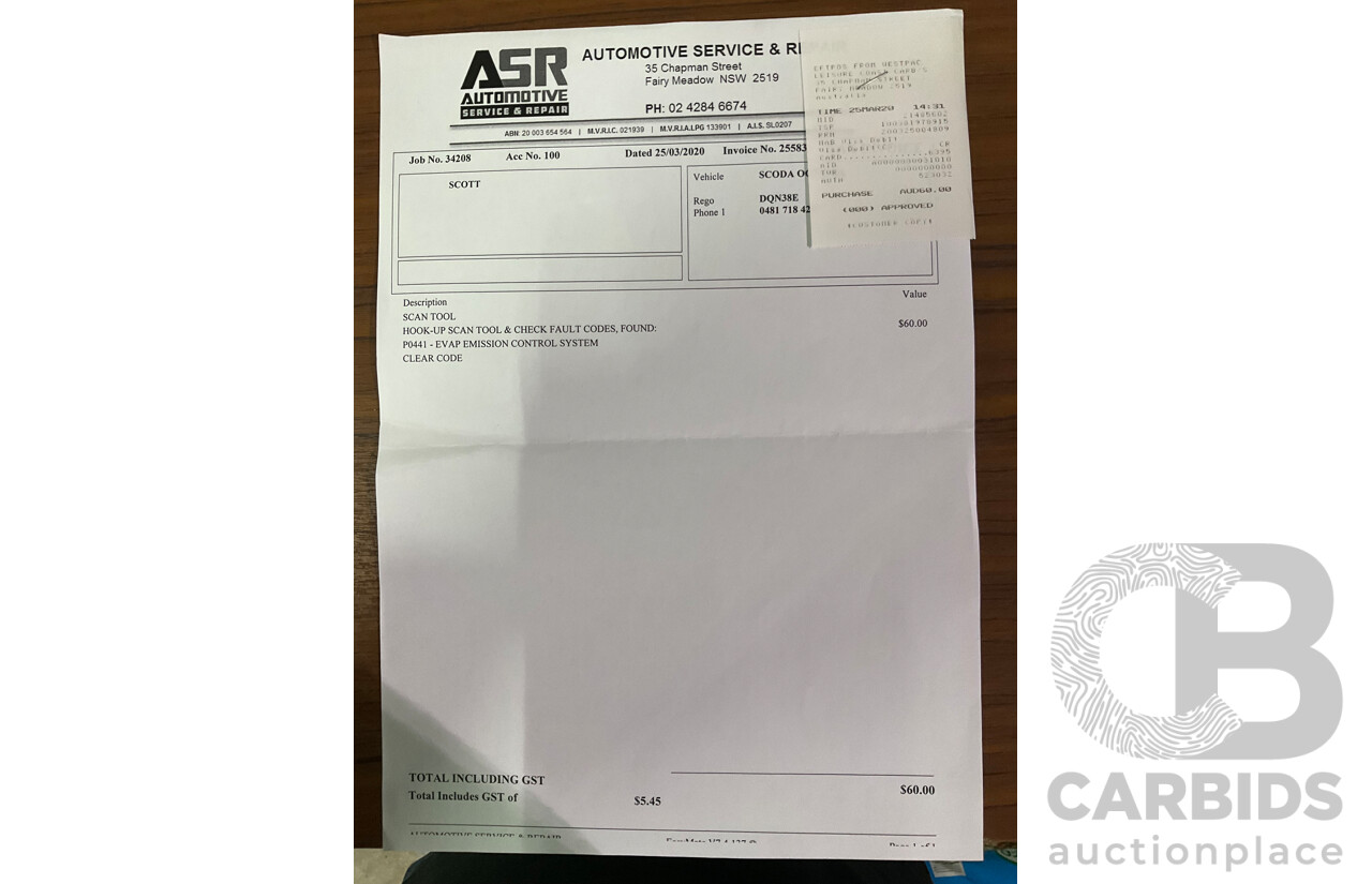 5/2008 Skoda Octavia RS 1Z 4d Sedan Candy White Turbo 2.0L