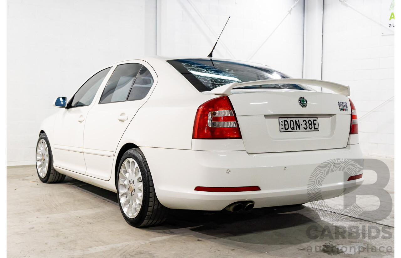 5/2008 Skoda Octavia RS 1Z 4d Sedan Candy White Turbo 2.0L