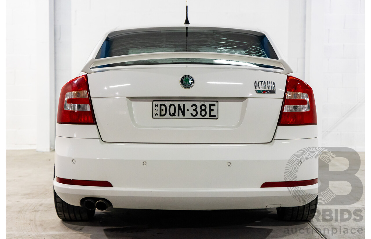 5/2008 Skoda Octavia RS 1Z 4d Sedan Candy White Turbo 2.0L