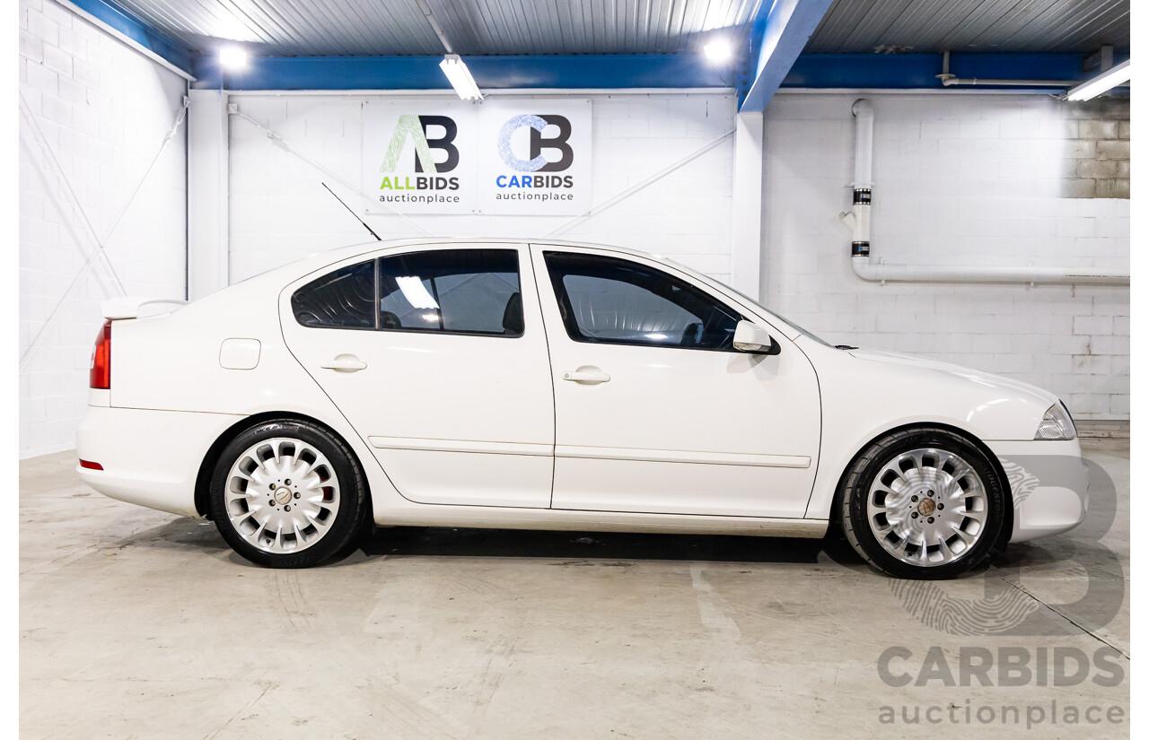 5/2008 Skoda Octavia RS 1Z 4d Sedan Candy White Turbo 2.0L
