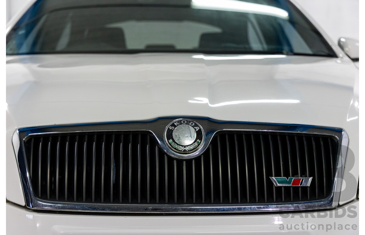 5/2008 Skoda Octavia RS 1Z 4d Sedan Candy White Turbo 2.0L