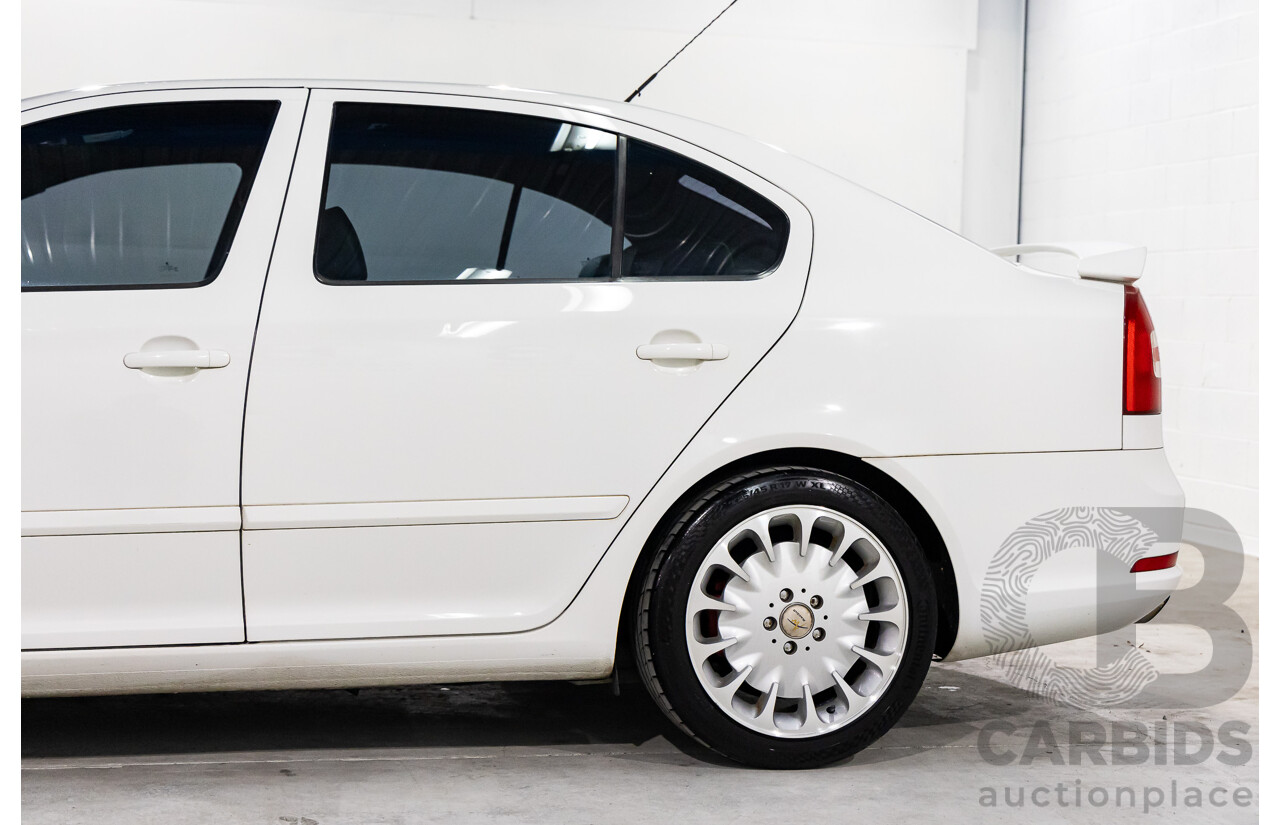 5/2008 Skoda Octavia RS 1Z 4d Sedan Candy White Turbo 2.0L