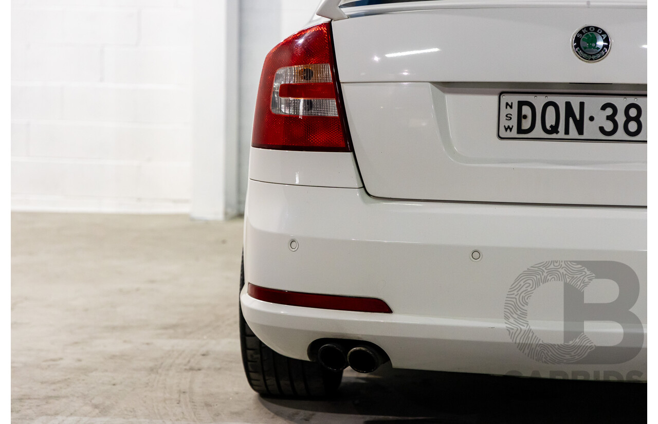 5/2008 Skoda Octavia RS 1Z 4d Sedan Candy White Turbo 2.0L
