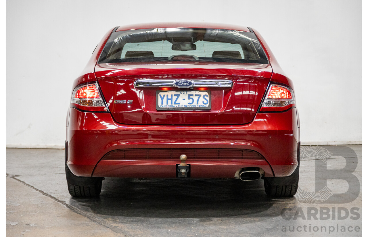 10/2012 Ford G6 E FG MK2 4d Sedan Emperor Red 4.0L