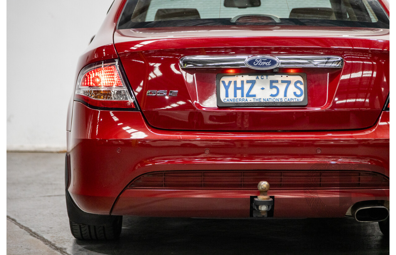 10/2012 Ford G6 E FG MK2 4d Sedan Emperor Red 4.0L