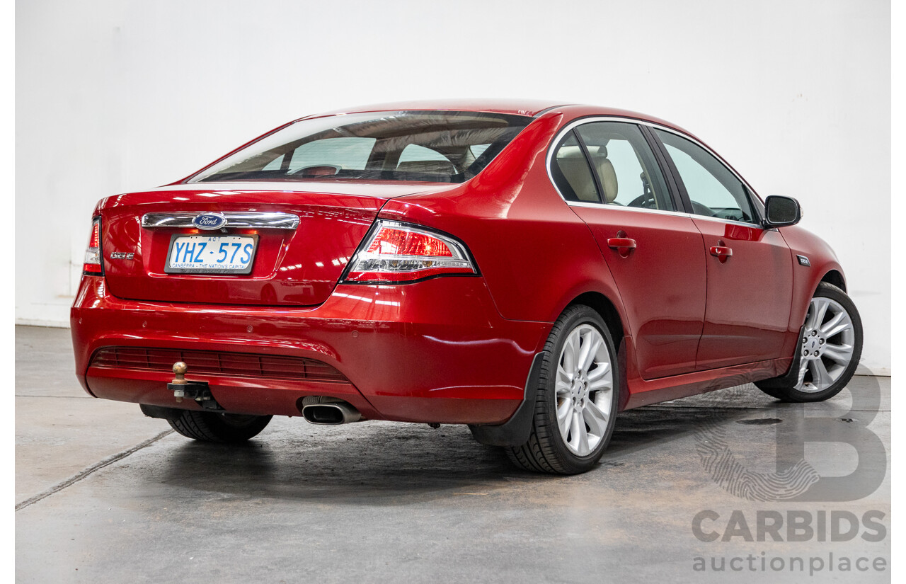 10/2012 Ford G6 E FG MK2 4d Sedan Emperor Red 4.0L