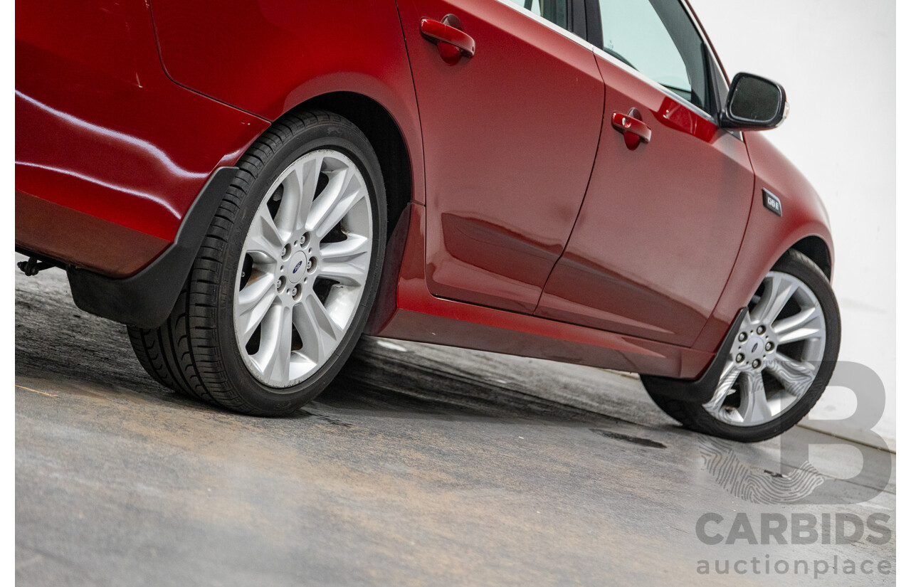 10/2012 Ford G6 E FG MK2 4d Sedan Emperor Red 4.0L