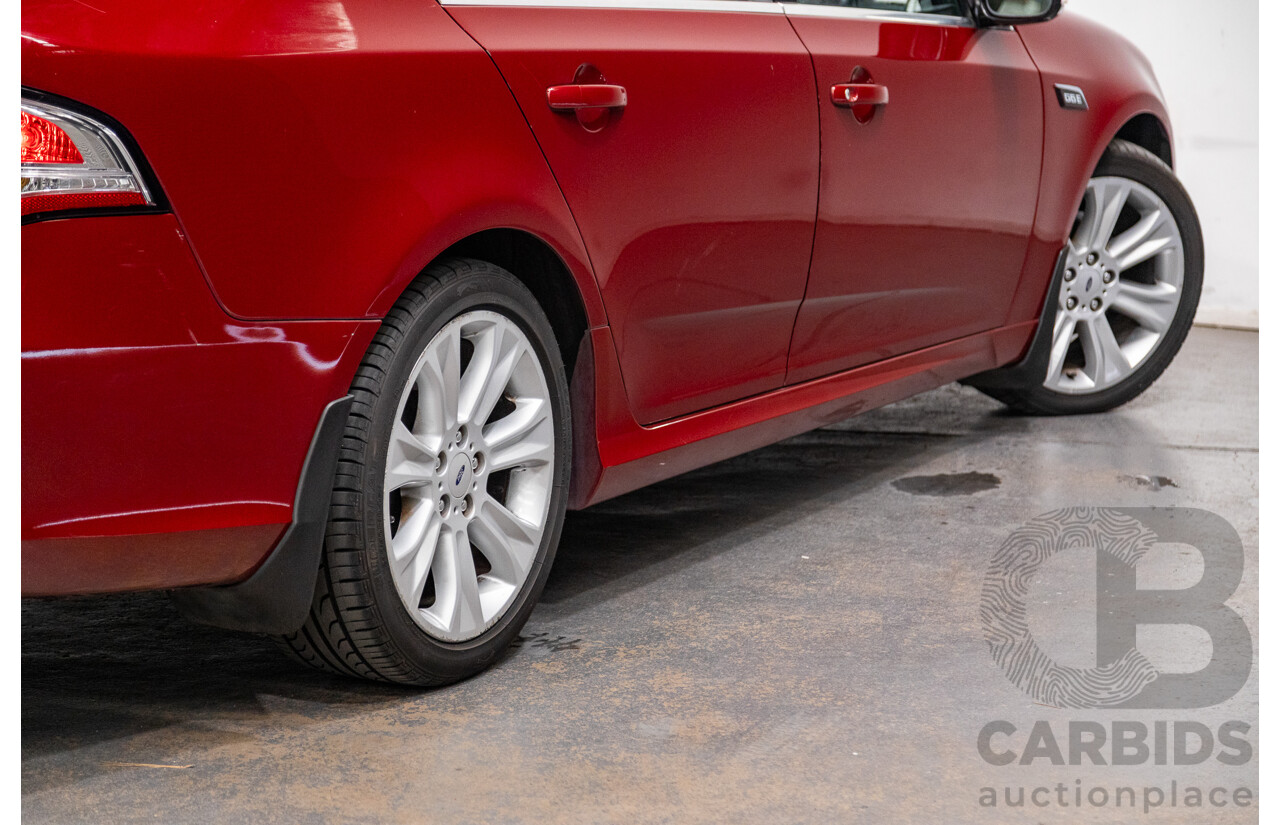 10/2012 Ford G6 E FG MK2 4d Sedan Emperor Red 4.0L