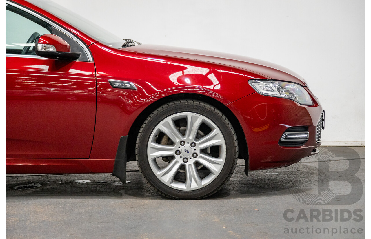 10/2012 Ford G6 E FG MK2 4d Sedan Emperor Red 4.0L