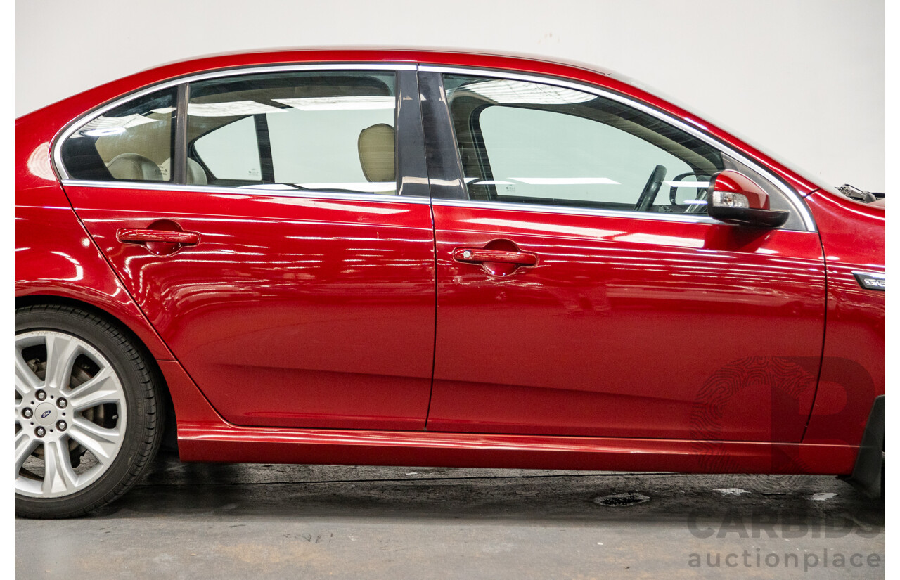 10/2012 Ford G6 E FG MK2 4d Sedan Emperor Red 4.0L