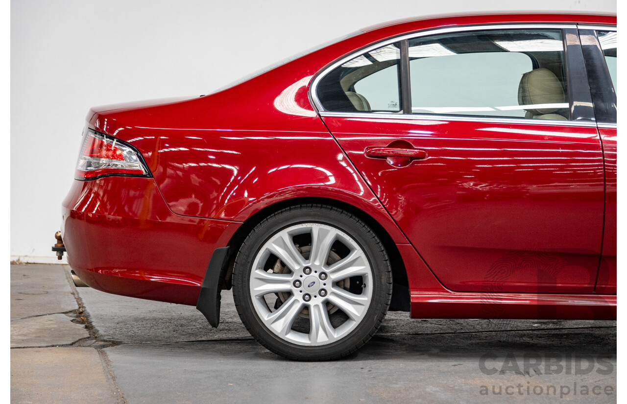 10/2012 Ford G6 E FG MK2 4d Sedan Emperor Red 4.0L