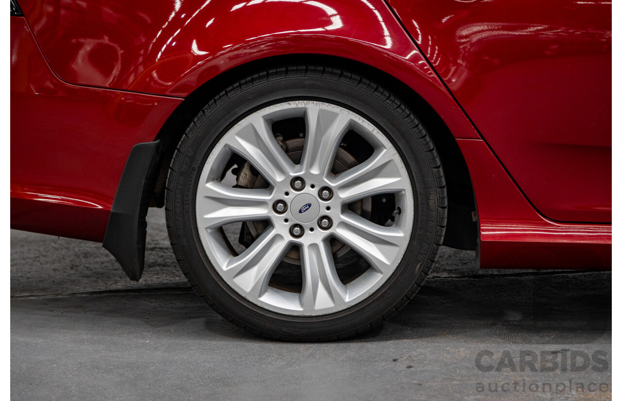 10/2012 Ford G6 E FG MK2 4d Sedan Emperor Red 4.0L