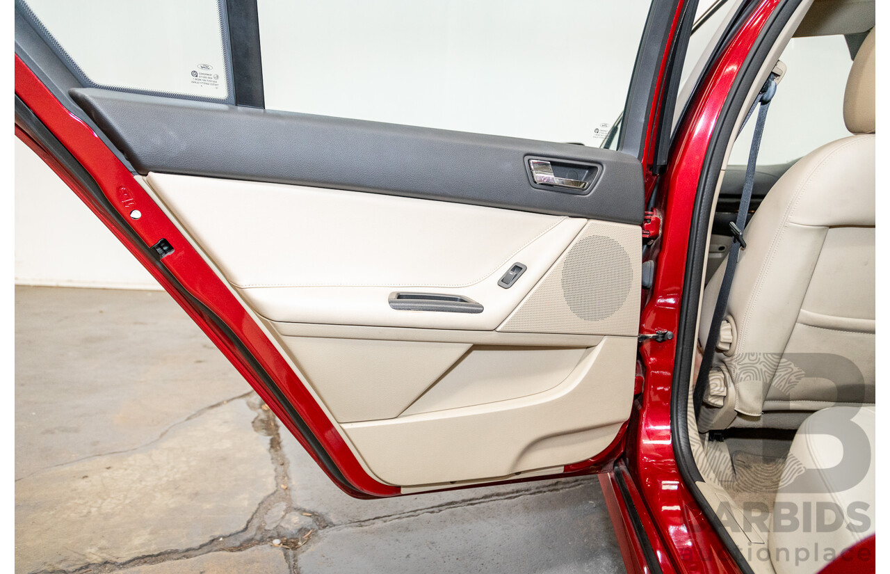 10/2012 Ford G6 E FG MK2 4d Sedan Emperor Red 4.0L