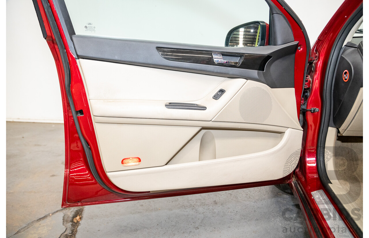 10/2012 Ford G6 E FG MK2 4d Sedan Emperor Red 4.0L