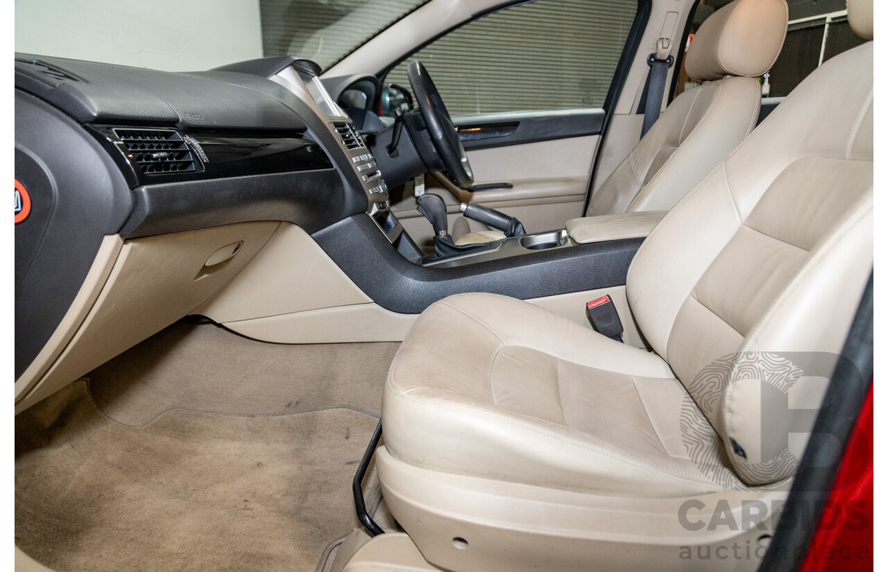 10/2012 Ford G6 E FG MK2 4d Sedan Emperor Red 4.0L