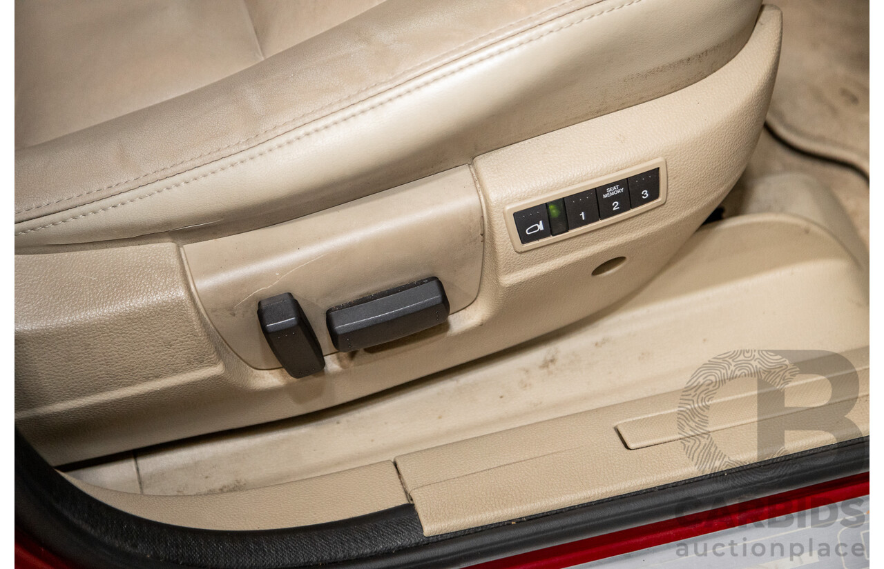 10/2012 Ford G6 E FG MK2 4d Sedan Emperor Red 4.0L