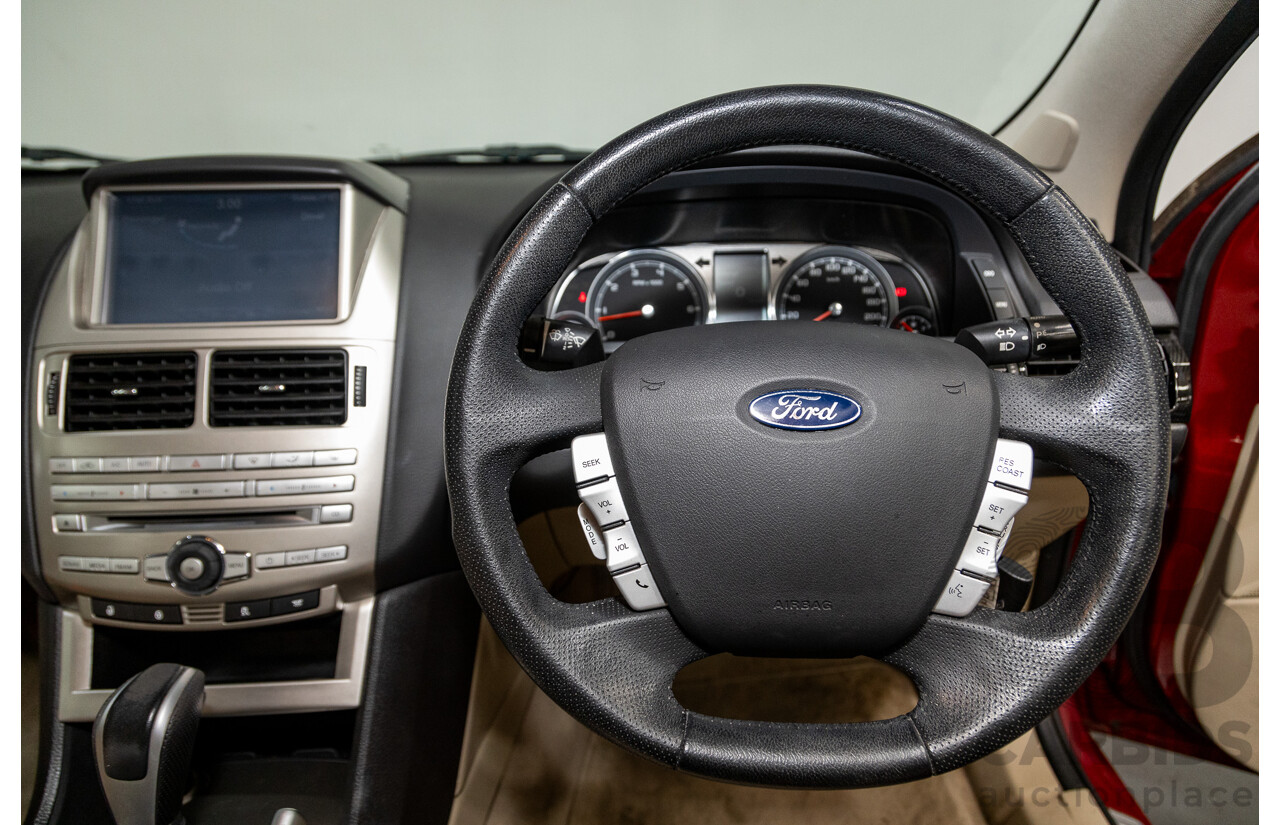 10/2012 Ford G6 E FG MK2 4d Sedan Emperor Red 4.0L