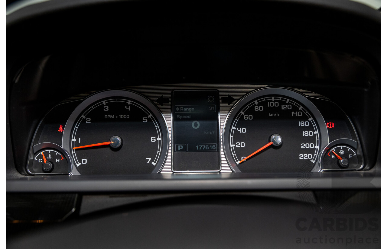 10/2012 Ford G6 E FG MK2 4d Sedan Emperor Red 4.0L