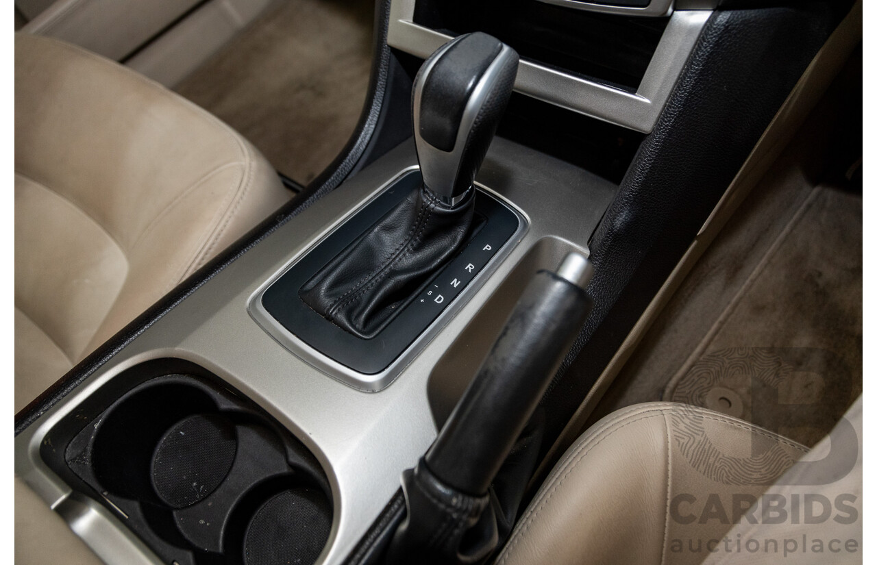 10/2012 Ford G6 E FG MK2 4d Sedan Emperor Red 4.0L