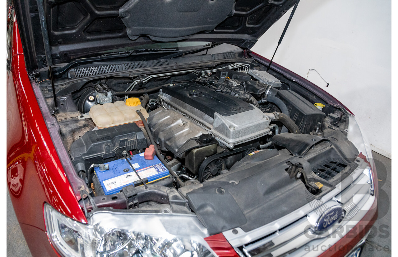 10/2012 Ford G6 E FG MK2 4d Sedan Emperor Red 4.0L