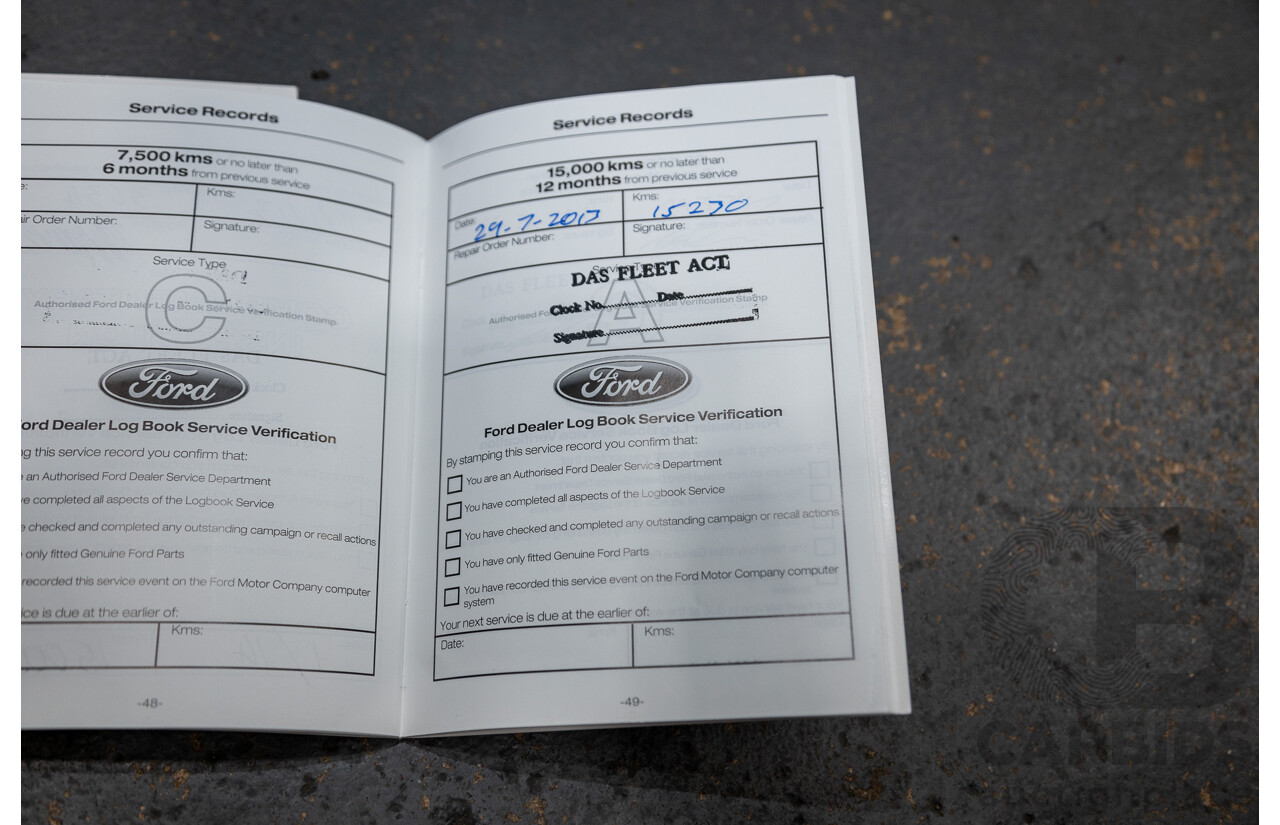 10/2012 Ford G6 E FG MK2 4d Sedan Emperor Red 4.0L