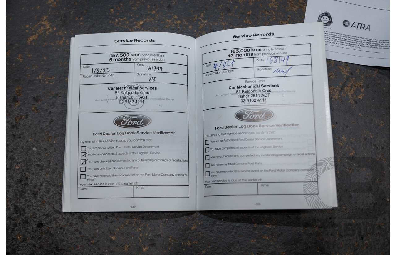 10/2012 Ford G6 E FG MK2 4d Sedan Emperor Red 4.0L