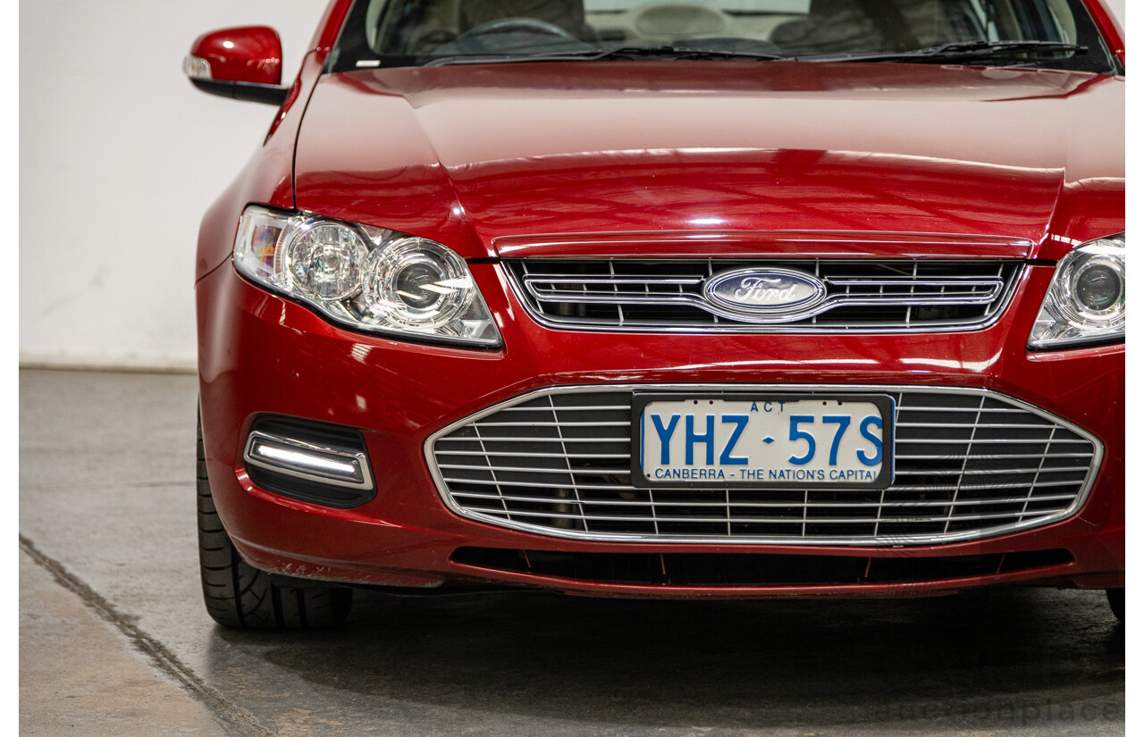 10/2012 Ford G6 E FG MK2 4d Sedan Emperor Red 4.0L