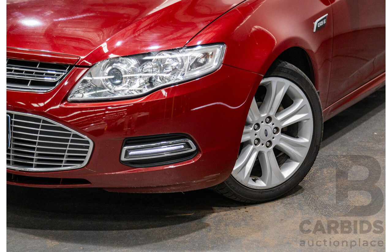 10/2012 Ford G6 E FG MK2 4d Sedan Emperor Red 4.0L
