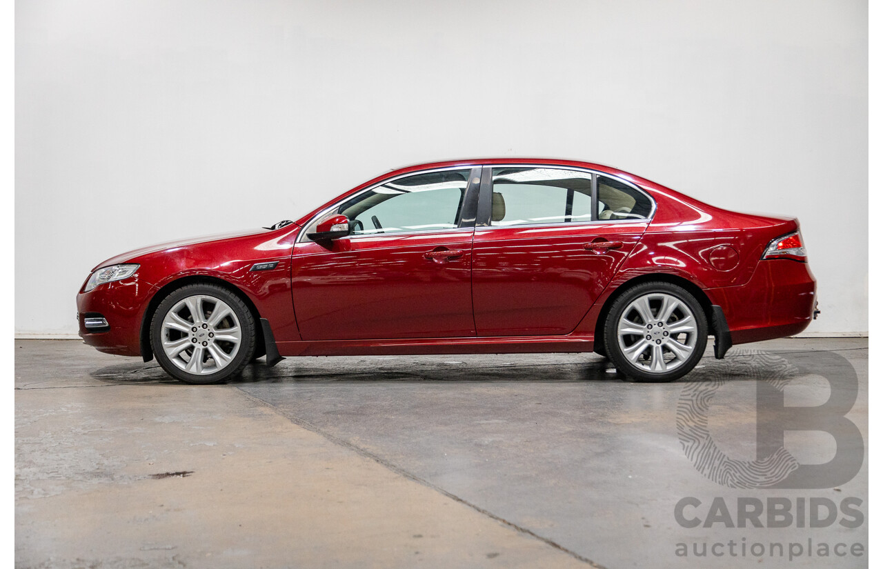 10/2012 Ford G6 E FG MK2 4d Sedan Emperor Red 4.0L