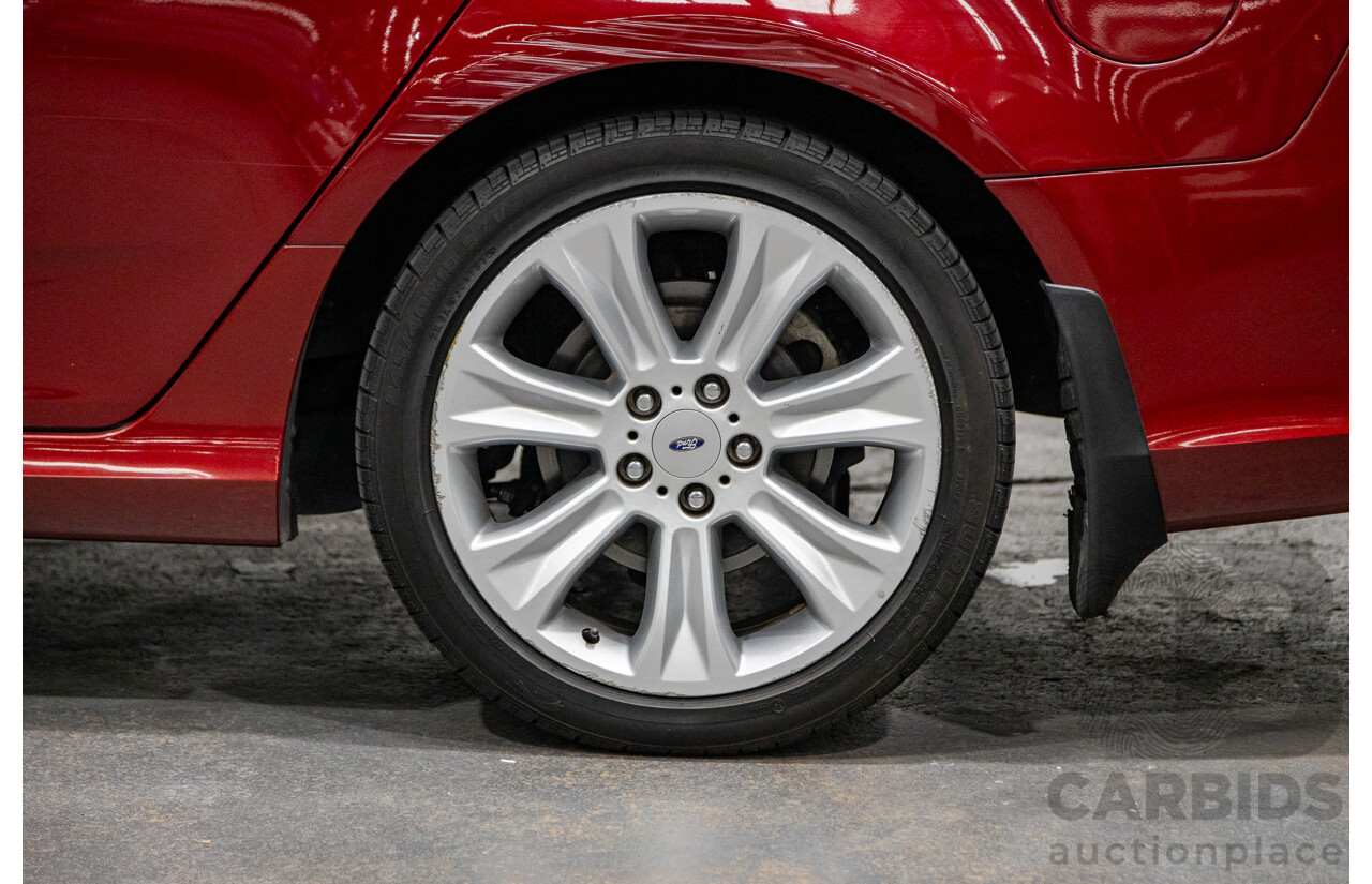 10/2012 Ford G6 E FG MK2 4d Sedan Emperor Red 4.0L