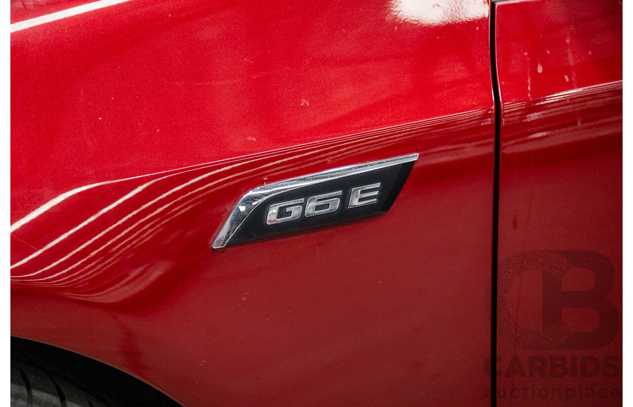 10/2012 Ford G6 E FG MK2 4d Sedan Emperor Red 4.0L