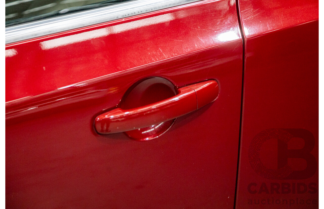 10/2012 Ford G6 E FG MK2 4d Sedan Emperor Red 4.0L